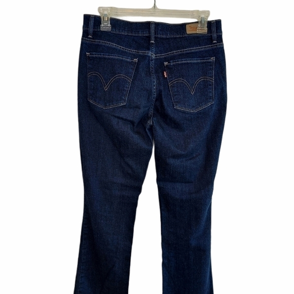 Levi's 515 Boot Cut Jeans SZ 6 Stretch Hi-Rise EUC - Picture 3 of 4
